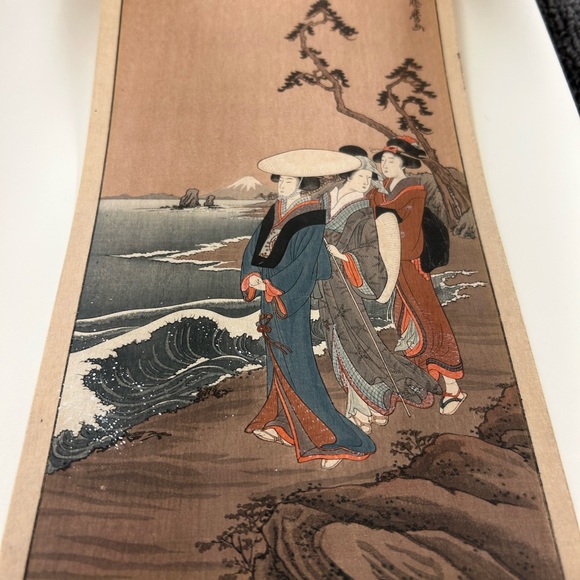 Kitagawa Fujimaro Original Woodblock Painting - Picture 2 of 12